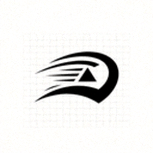 k1集团体育股份有限公司十年品牌logo，橙色与深蓝色搭配的现代设计